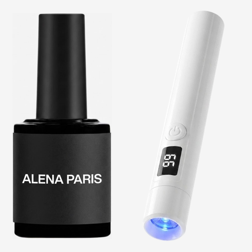 UV Top Coat + Lámpara UV Portátil